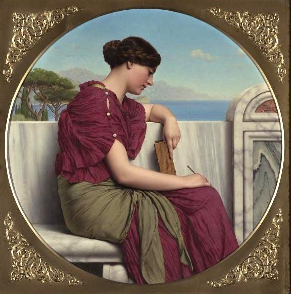 John William Godward The Answer